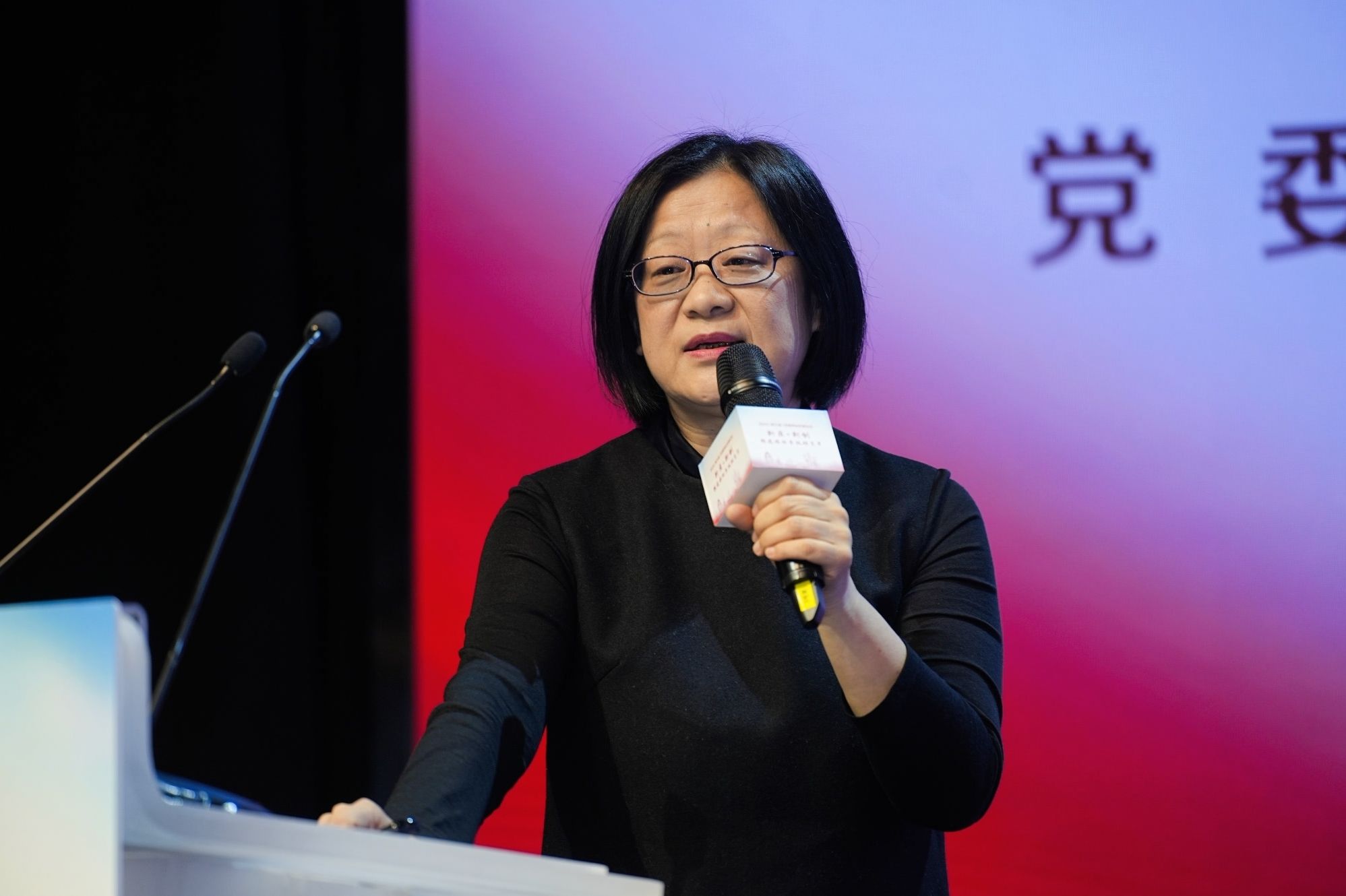 中國青年報社黨委副書記、總編輯董時作主旨發言