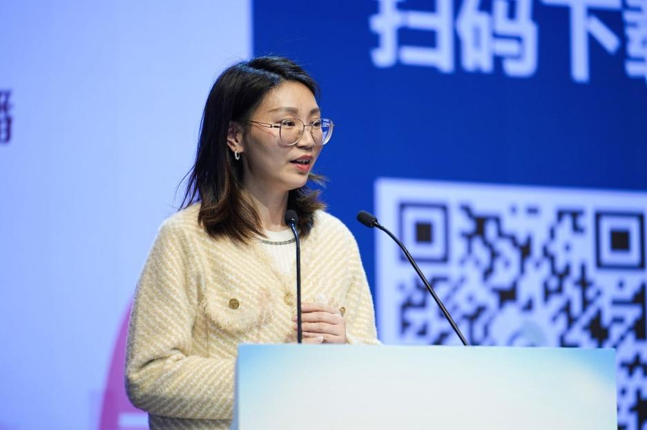 今日廣東國際傳播中心副總編輯歐陽妍分享GDToday在服務大外宣格局中打造大灣區國際傳播旗艦媒體。